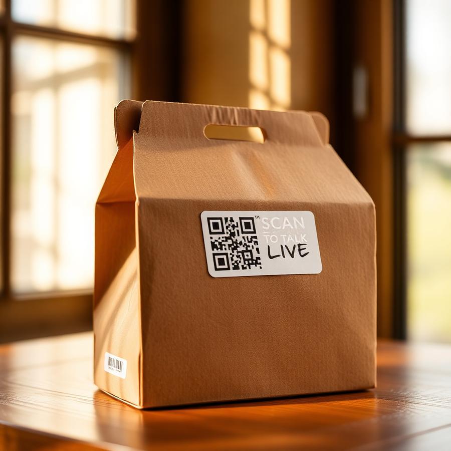 Scan the package.
