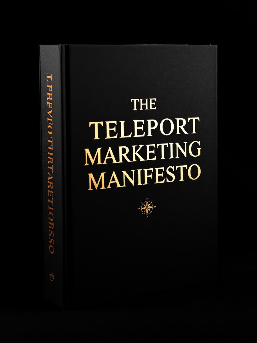 The Teleport Marketing Manifesto — hardcover book